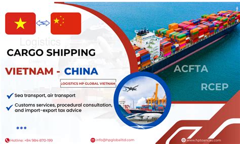 how are things shipped from china to vietnam